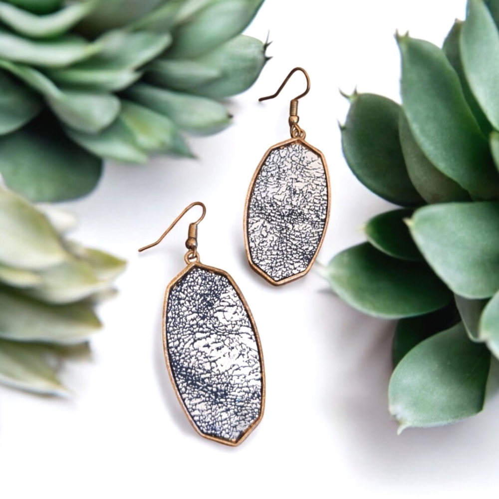 Sparkle & Bling Fish Animal Print Soft Skin Earrings